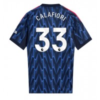 Arsenal Riccardo Calafiori #33 Replika Bortatröja 2025-26 Kortärmad